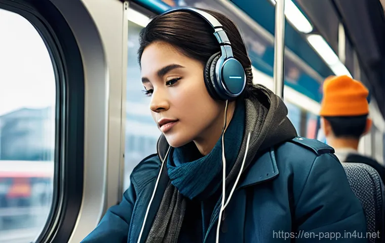 휴대용 블루투스 수신기 - **Prompt 2: Modernizing the Morning Commute**
    "Inside an older model car (circa 2000s), the dash...